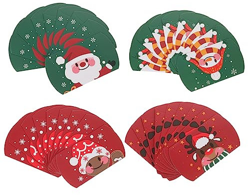 minkissy 40 Stück Schachteln Weihnachts Kissenschachteln Süßigkeitenschachteln Für Partys Süßigkeitenschachteln Zum Verschenken Weihnachts Süßigkeitsschachteln Kleine Schachteln