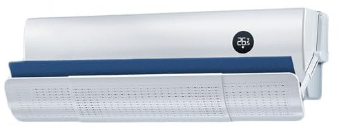 LYUCAYHQ Deflecteur Climatisation Murale, Deflecteur Climatisation Télescopique Réglable pour Anti-Soufflage Direct d'air Froid pour Enfants