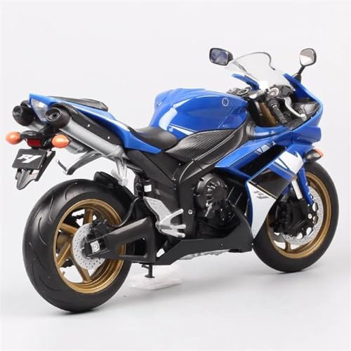 MPODYTSF Maßstabgetreues Modell Motorrad Metall Modell Sammlung Simulation Druckguss Geschenke 1/10 Für Yamaha YZFR1