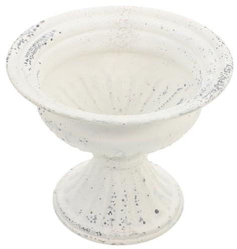 GALPADA Roman Column Planter Vintage Wedding Flower Pot Garden Plant Pot Ornament