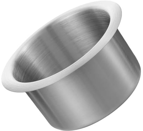 Acciaio Inox Argento Portabicchieri per Auto e Barca