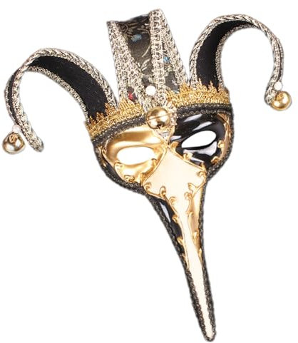 Diogeynu Masque de bal masqué pour homme et femme - Demi-visage - Accessoire de costume d'Halloween