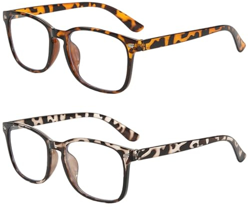 ZPSCXQ Blue Light Glasses Women, Anti Glare Glasses, Bluelight Glasses Women, Clear Lens Glasses for Digital Eye Strain, Fashion Glasses for Computer Work, Gaming, Reading, Size 40 * 145mm