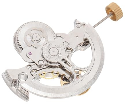 NUOBESTY Movimiento Mecánico Automático Grabado para Reloj de Pulsera, Pieza de Reparación de Alta Precisión, Accesorio Duradero Resistente al Desgaste, Adecuado para Proyectos