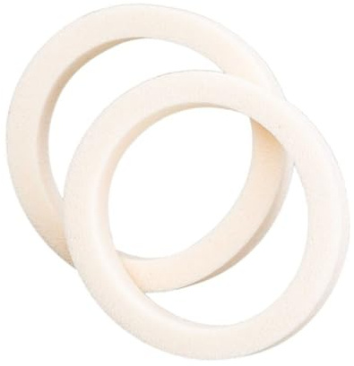 HUSHUI Cykel Framgaffel Absorberande Svamp Högdensitet Oljeförseglad Skum 2st för Hopfällbara Mountainbikes (38 MM)