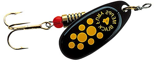 Mepps Black Fury versch. Größen Kunstköder Spinner für Forelle Barsch Hecht