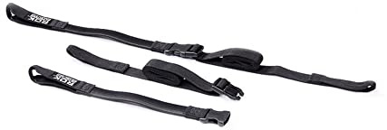 SW-MOTECH ROK straps 2 verstellbare Spanngurte. Schwarz. 500-1500 mm