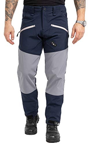 Rock Creek Softshellhose Herren Outdoorhose Wanderhose H-245 | Funktionale Trekkingpants für Männer, für Wandern, Wintersport und Arbeit