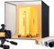 RALENO 60X60 cm Photo Studio Luce Scatola, Kit Tenda Luce da Regolabile Pieghevole da 65W con 156 Luci LED-5500 K, CRI 97, Includere 6 PVC Sfondi Fotografici