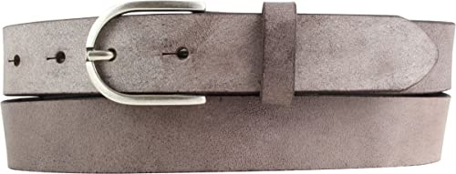 BELTINGER Damen-Gürtel aus weichem Vollrindleder Vintage-Look 3 cm | Leder-Gürtel für Damen 30mm | Schmaler Gürtel Used-Look
