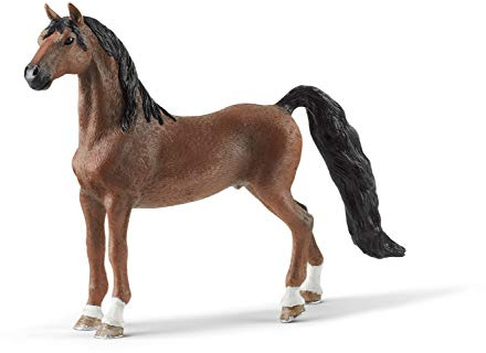 Schleich Horse Club | American Saddlebred Wallach 13913 | 3 x 15 x 12 cm | Spielfigur ab 6 Jahren | detailgetreues Pferd | Deko oder Sammelfigur | Geschenk für Mädchen und Jungen