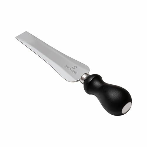 SENO & SENO Coltello da Formaggio | Lama in Acciaio Fabbricato in Italia con Processo Tradizionale | Manico in Propilene atossico (Grana Premana, cm.16)