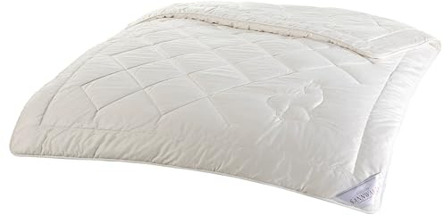 Sannwald Sommerdecke Peru Leicht-Steppbett Größe 135x200 cm Baby Alpaka