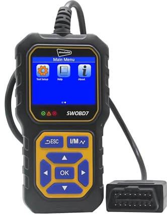 Streetwize - OBD2 Digital Auto Diagnostic Fault Code Reader Plug & Play | Malfunction Indicator Light, Trouble Code Reader, Fault Scanner | Diagnostic Tool Engine Faut SWOBD7