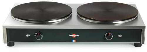 Appareil à crêpes carré 2 x 40 cm Krampouz standard 230 V