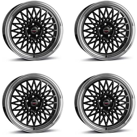4x Borbet Felgen B 8.0x18 ET45 5x112 black rim polished kompatibel mit Mercedes A B C CL CLA CLE E EQA EQB GLA GLB GLK Marco S V Vito