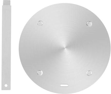 Induction Cooktop Adapter Plate, Lifenergric Induction Plate Adapter, Stainless Steel Heat Diffuser for Gas Stove with Detachable Handle 11inch