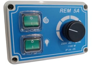 Regulador de velocidad para motores monofásicos para campanas extractoras (REM 5A)
