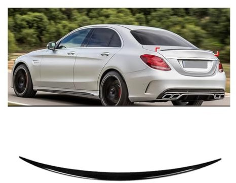 Heckspoiler Lippe Für Benz C-klasse W205 C180 C200 C300 C43 C63 2014-2020 Hinten Stamm Deckel Auto Spoiler Flügel Tuning Außen Zubehör Dachspoiler