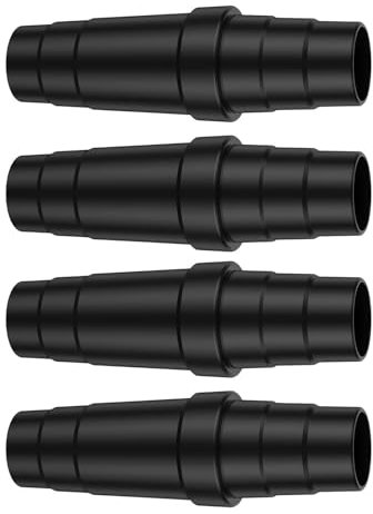 RTDMND Vacuum Cleaner Tube Hose Universal Adapter, Converter, 50/42/34/30/23mm Connector Accessories(4pc)