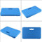 Aramox Almohadilla de Rodilla de Colchón de Almohadilla de Rodilla para Jardinería con Portátil Material de EVA Impermeable para Ejercicio de Trabajo Uso Exterior Al Aire Libre (BLUE)