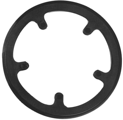 Genérico protector bandeja | Tapa protectora cadena Bicicleta, 5 agujeros, compatible con 40 dientes, todas las estaciones, material resistente | para marcos urbanos, todoterreno, ciclismo diario