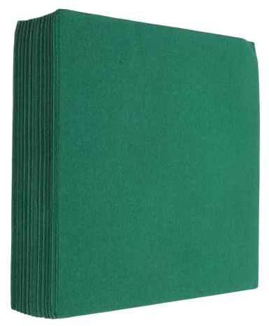 minkissy 25 Stück Teiliges Grüne Staubfreie Servietten Weiche Saugfähige Papierservietten für Hochzeit Party Empfang und Gästebad Dekorative Einweg-papiertücher für Festliche Anlässe