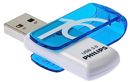 Philips Unidad Flash USB FM16FD00B/00, Memoria USB (16 GB, USB Tipo A, 2.0, 16 MB/s, Tapa, Negro, Plata)