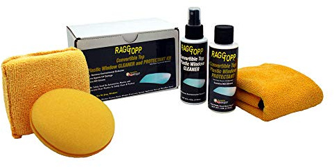 RAGGTOPP/SOFTTOPP Convertible Top Plastic Window Cleaner & Protectant Kit