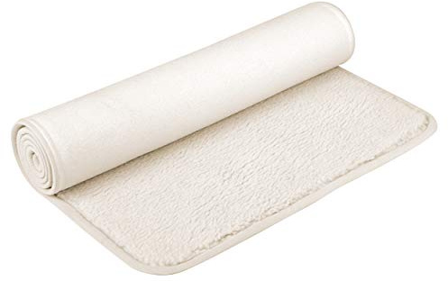 Yogistar Yogamatte yogimat® Natur - Schurwolle - umsäumt 200 x 75 x 1.5 cm, 200 x 75 x 1.5 cm