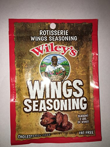 Wiley's Wing Rotisserie Wings Seasoning Cholesterol Free - Single 1oz