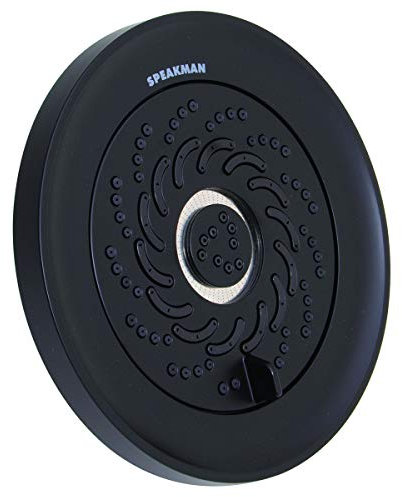 Speakman S-5000-MB-E2 Neo Exhilaration Pommeau de douche fixe haute pression 2 GPM Noir mat