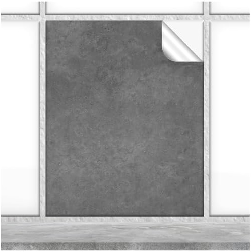 FoLIESEN - Fliesenaufkleber 20x25 cm | Deko-Aufkleber für Küche & Bad | Fliesen-Folie zum Aufkleben | Beton, .:120 Stück