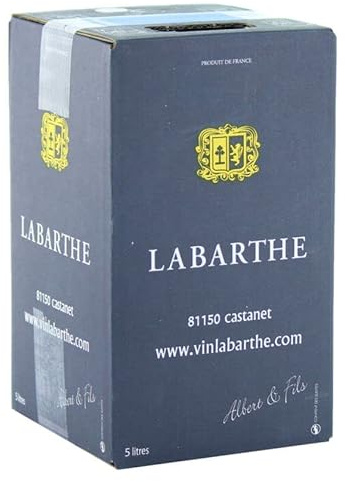 Vin Rosé en Cubi de 5 L - AOC Gaillac - Domaine de Labarthe