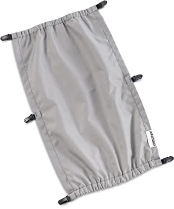 Croozer, Croozer Sun Cover Single Stone Grey, Parasol, Mehrfarbig, Unisex-Adult