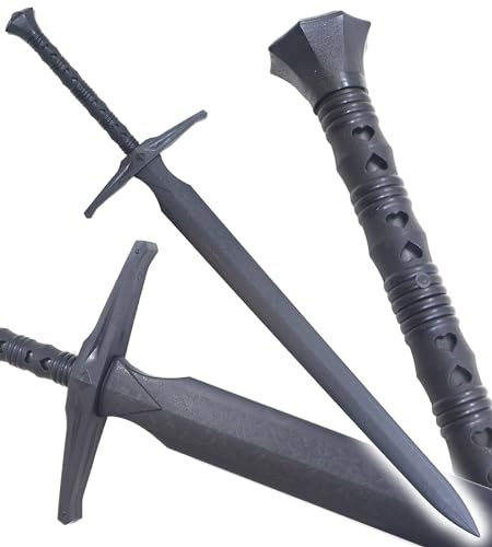 Epee Plastique Epee de Frappe Medievale Excalibur en Polypropylene 115cm Entrainement Combat