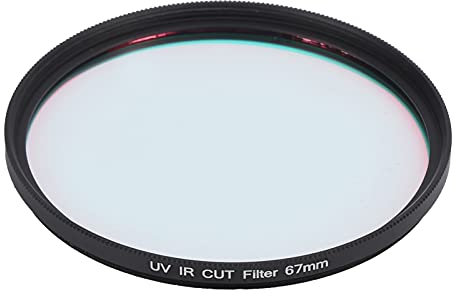 Camera Lens Filters, Infrared UV Lens Filter, Optical Glass UV IR Cut Infrared Pass Lens Filter,for DSLR Camera (67mm)
