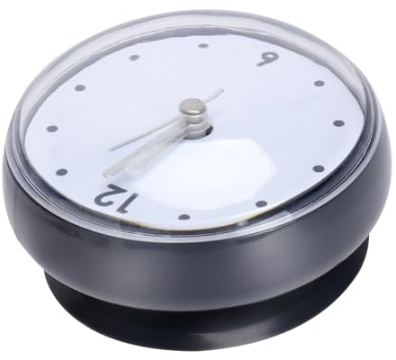 Warmhm 1Stk Sauger Uhr Bad Wanduhr Digitaluhren Duschuhr im Badezimmer Haushaltswanduhr Digitale Wanduhr wasserdichte Uhr Digitale Zeitschaltuhr Anzahl Badezimmeruhr Wecker Timer Büro Abs