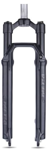 26/27.5/29 Inch Mechanical Suspension Forks 1-1/8 Straight Steerer Spring Fork HL Manual Lockout 80mm Travel Disc Brake Quick Release 100mm*9mm