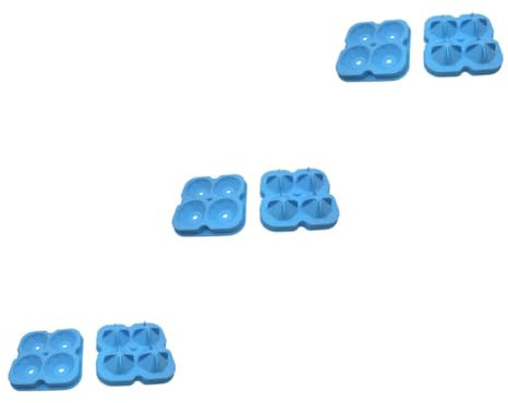 Amosfun Juego De 3 Moldes De Silicona Para Tartas (4 Unidades) Moldes De Diamante Bandejas Para Hornear Para Dulces Jabón Pudín Antiadherentes Reciclables.