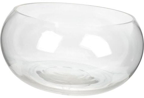 BESPORTBLE Dekorativer Runder Hydrokultur-blumentopf Aus Glas Mit Fischglas Für Das Homeoffice Und Als Tafelaufsatz Für Partys