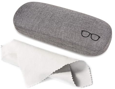 Boniyeah Tragbares Hartschalen-Brillenetui – Robuster, bruchsicherer Schutz für Sonnenbrillen & Lesebrillen mit weichem Innenfutter & sicherem Verschluss