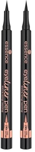 Essence - Eyeliner Pen Extra Longlasting - 10 Blackest Black (Lot de 2)