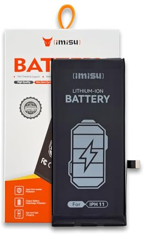 new net - Batteria Compatibile con iPhone 11 A2111 EMC 3309 MWHT2LL/A, MWHU2LL/A, MWHV2LL/A, MWHW2LL/A, MWHX2LL/A, MWHY2LL/A, MWJ02LL/A, MWJ12LL/A, MWJ22LL/A [3,83V - 3110mAh - con Adesvi]