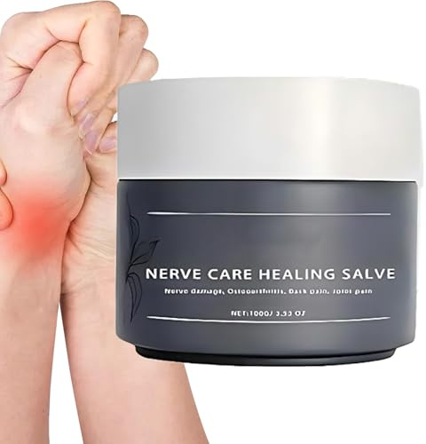 Salve Curativo Cures Nervose, 100g Crema Sollievos Dal Dolore Nervoso, Nervi Naturali Crema Rilassante Supporta Sani, Cremas Sollievos Neuro Professionale Rilassamento Muscolare, Per Uomini E Donne