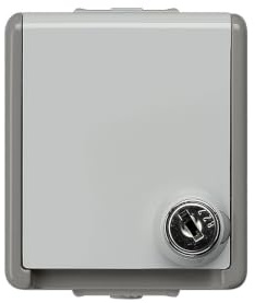 Siemens Indus.Sector Schuko-Dose 5UB4714 Delta Fläche,dGr/hGr DELTA fläche Aufputz Steckdose 4001869096384