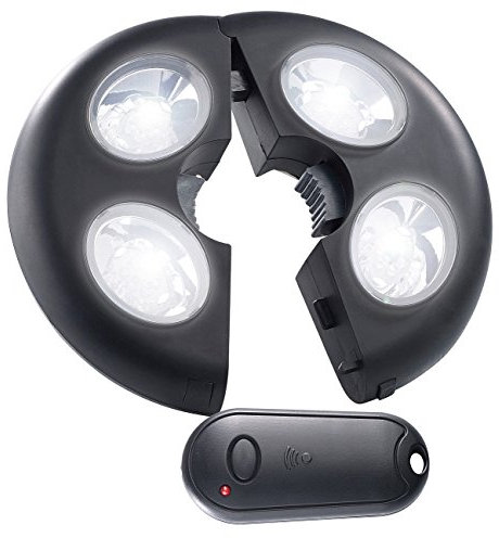 Lunartec Lampe pour Parasol télécommandée