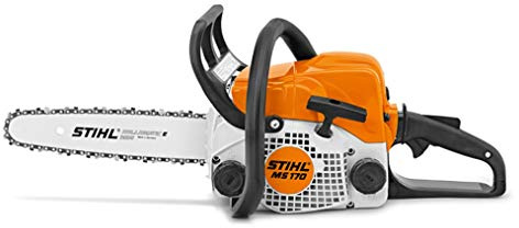 Stihl MS 170 Tronçonneuse à déclenchement – Lame de 35 cm – 30,1 CC – 4,1 kg