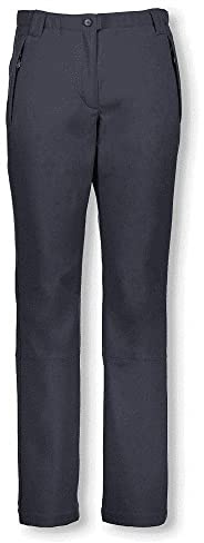 CMP Pantaloni in Softshell da Donna, Antracite, S