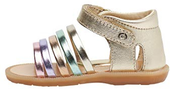 Naturino Sandali in pelle, Rosa-Platino- 27